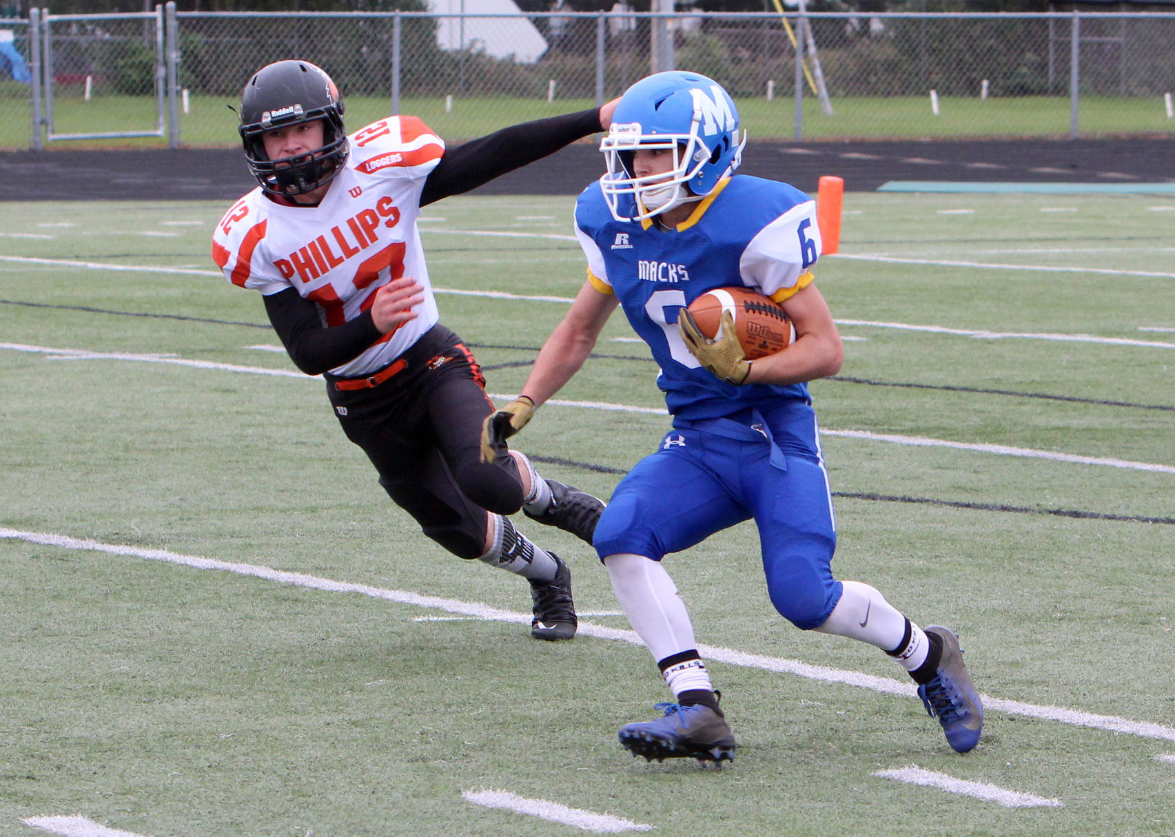 Phillips at McDonell football 9-29-18
